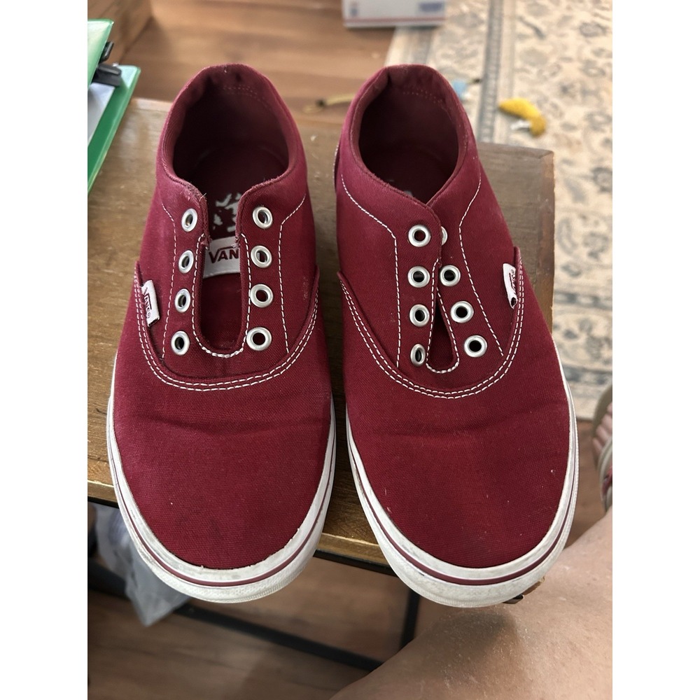 Size 8.5 - VANS Authentic Red